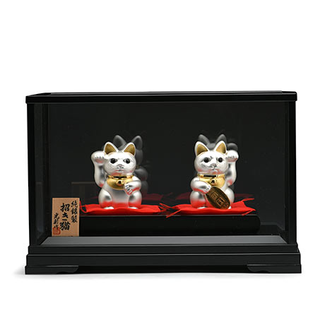 纯银制招财猫